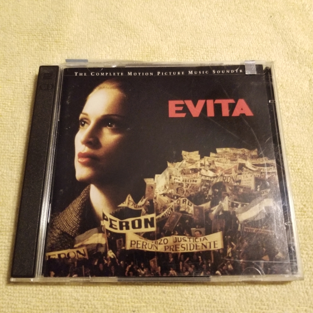Evita Original Soundtrack Andrew Lloyd Webber CD Nov-1996 Warner Bros